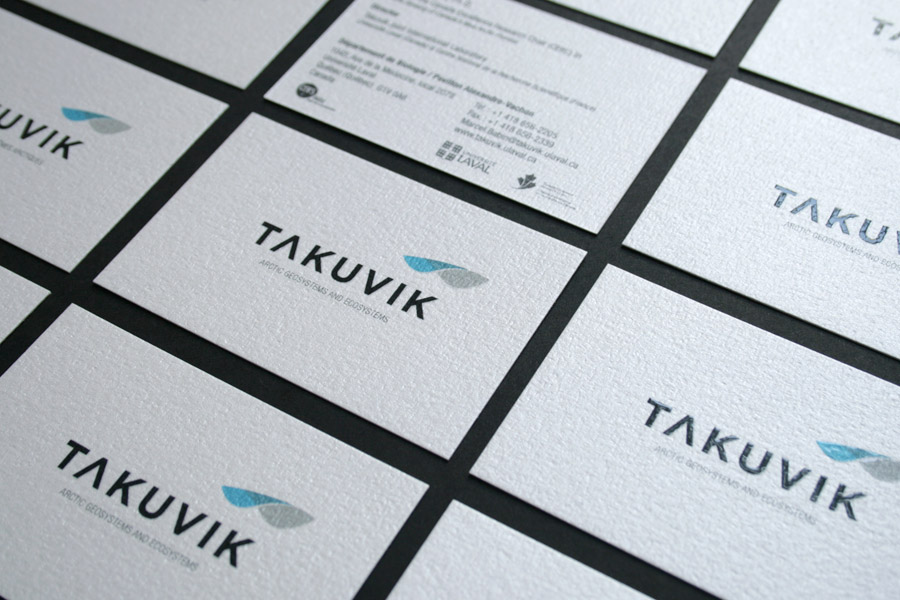 3399 : Takuvik - Identité visuelle, imprimé et web